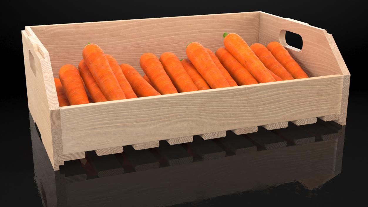 Containers with Vegetables Collection 3D