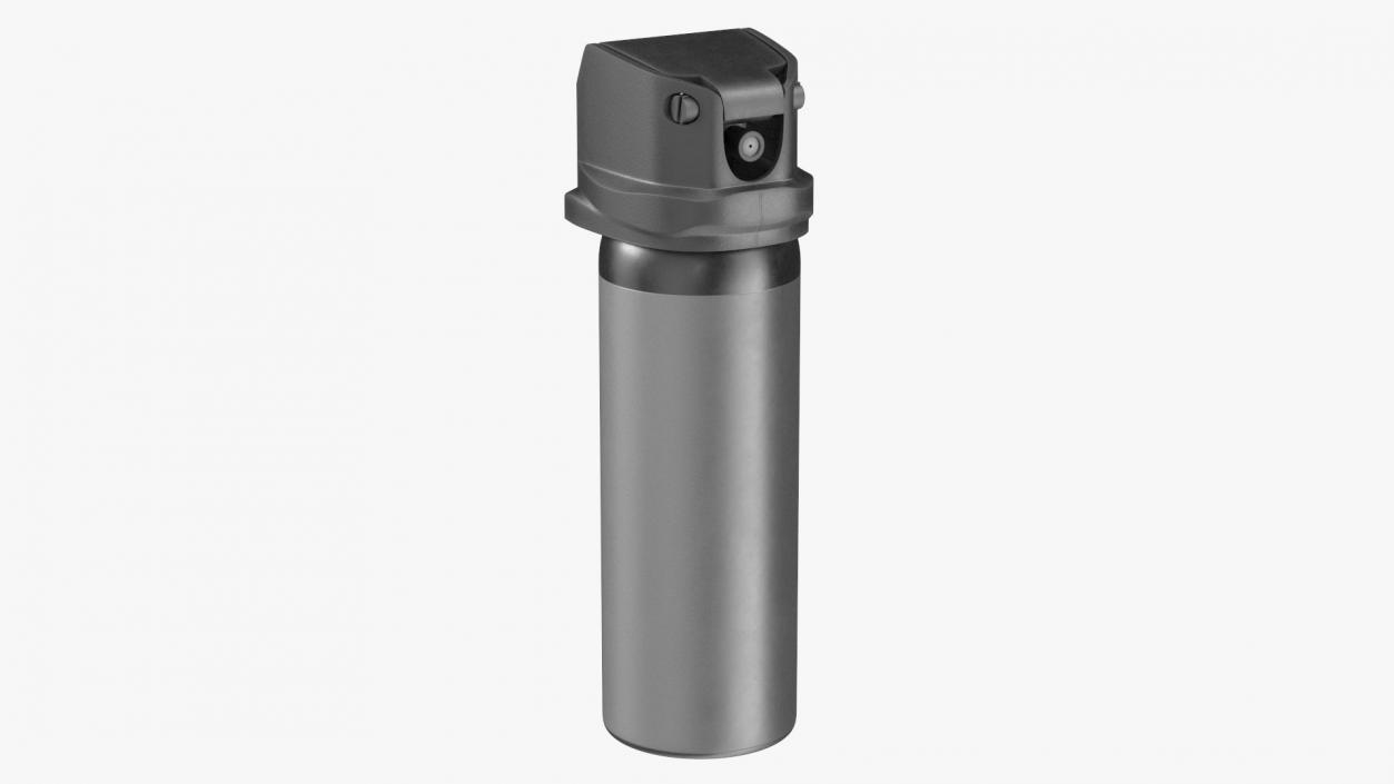 Spray Bottle Gray 3D