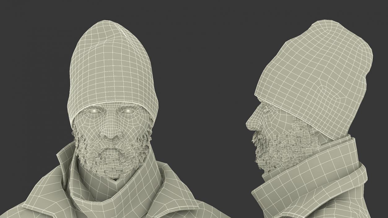 Homeless Man 3D