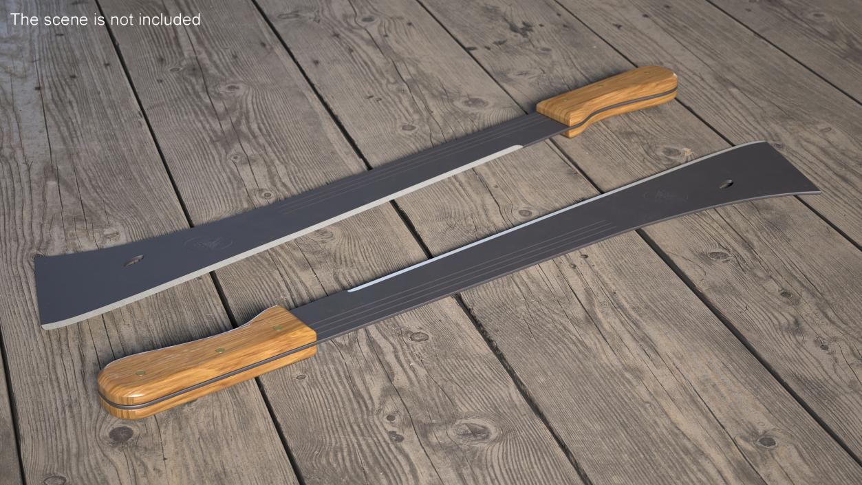 3D model Machete Knifes Collection