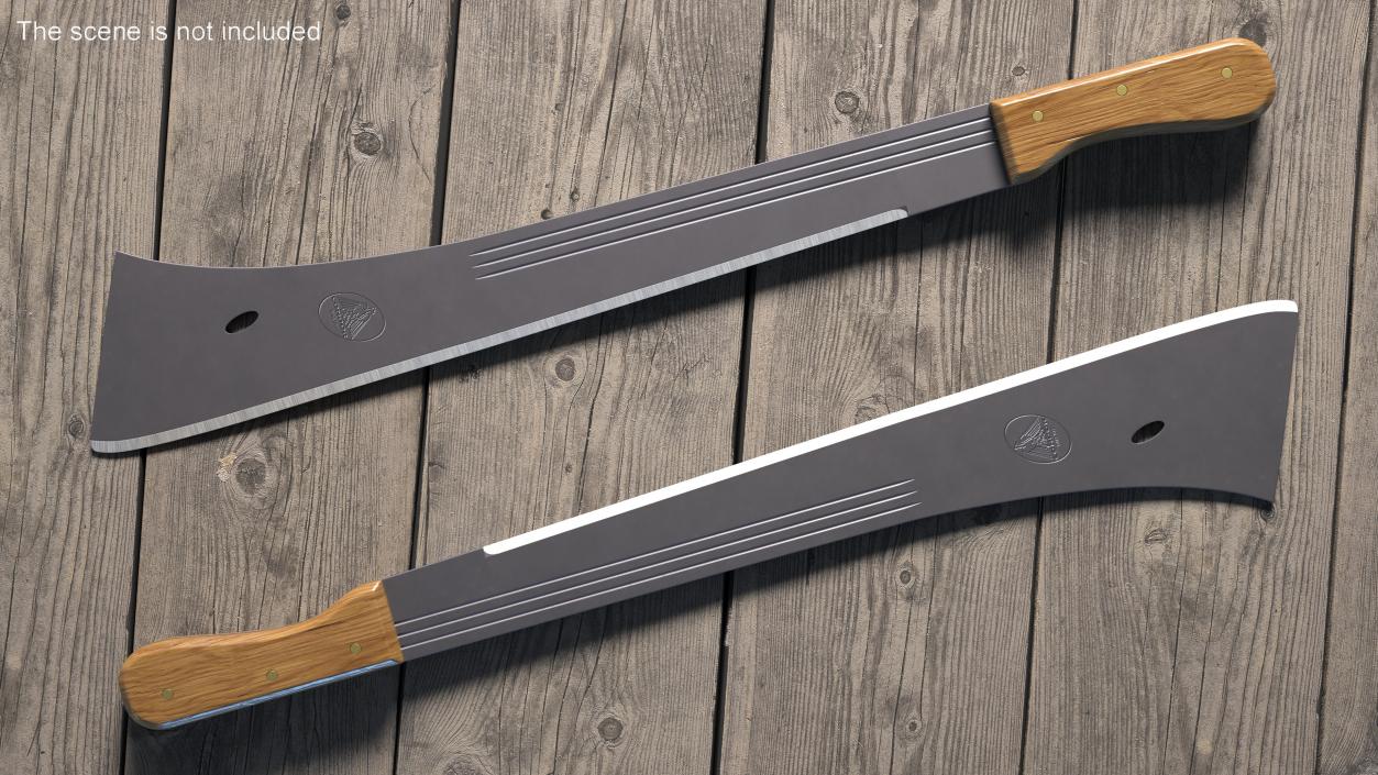 3D model Machete Knifes Collection