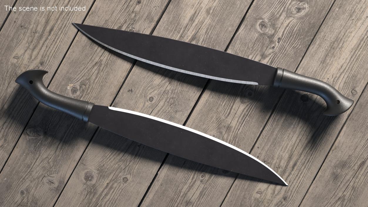 3D model Machete Knifes Collection