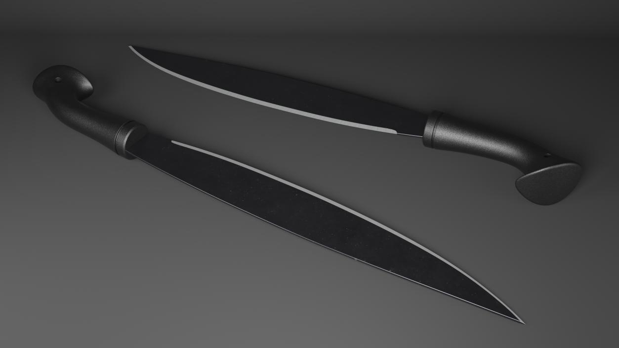 3D model Machete Knifes Collection