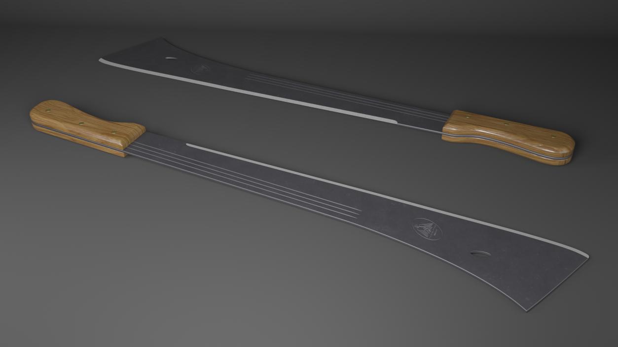 3D model Machete Knifes Collection