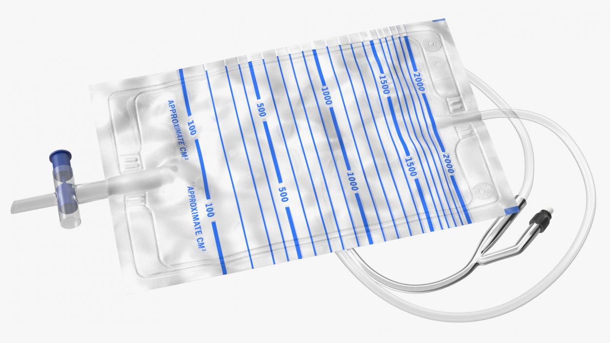 All Silicone Foley Catheter 3D