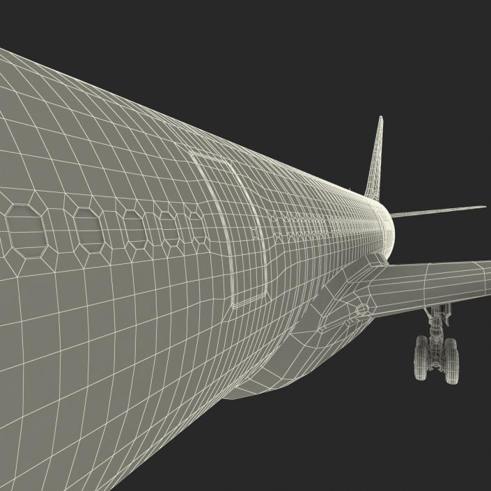 Airbus A330-P2F Lufthansa Rigged 3D