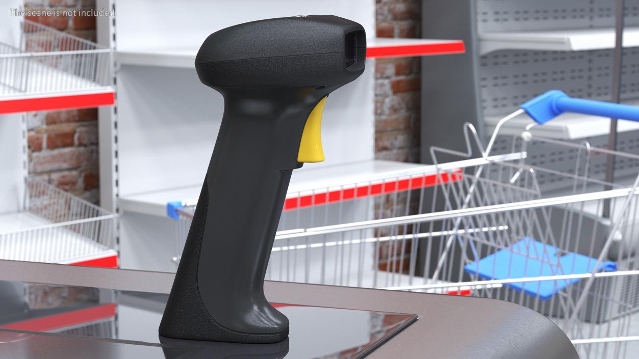 Barcode Scanners Collection 3D