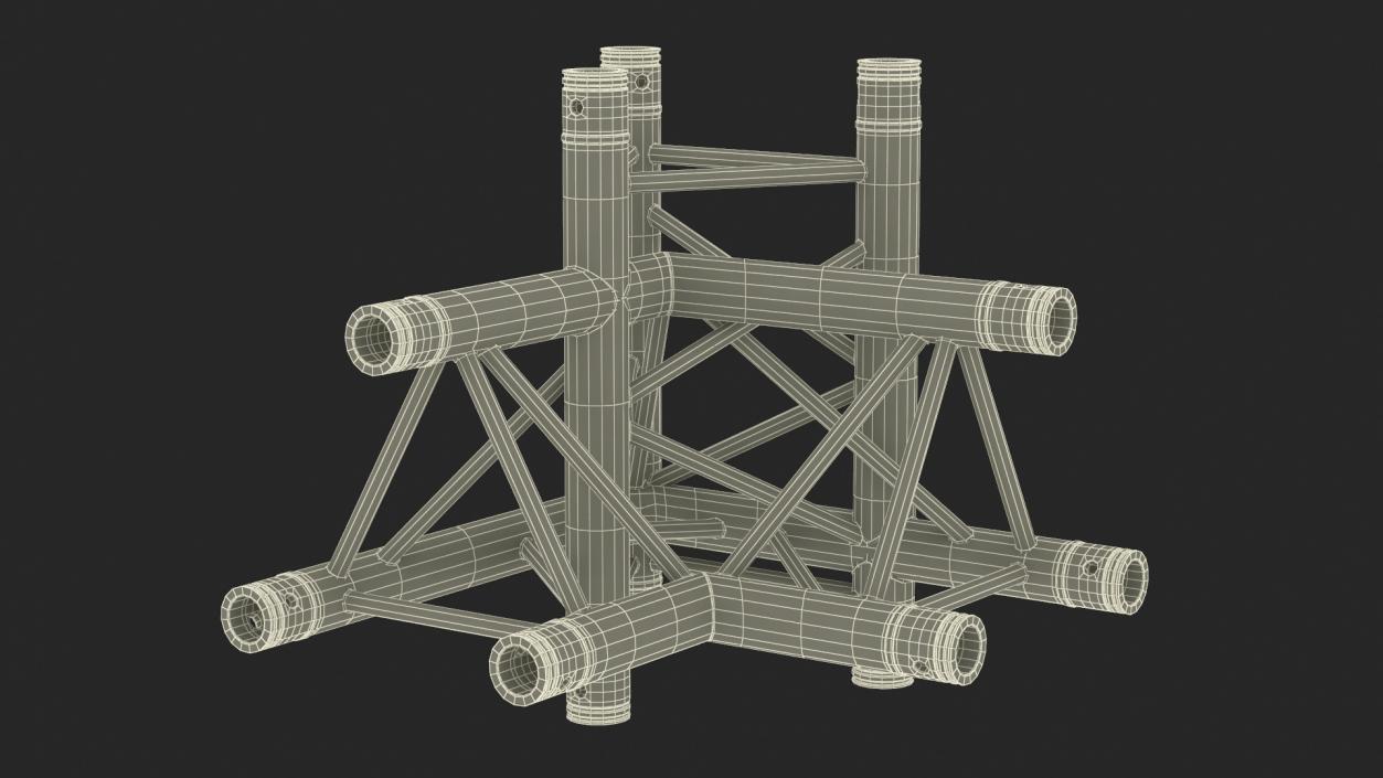 Large Truss Modular Triangular 2 3D