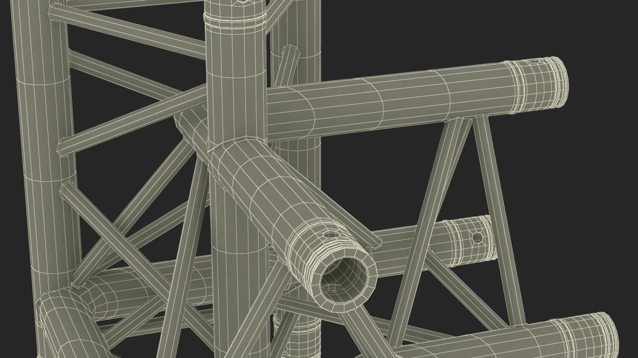 Large Truss Modular Triangular 2 3D