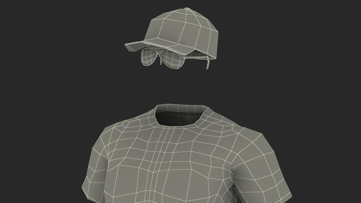 3D Summer Outfits Set model