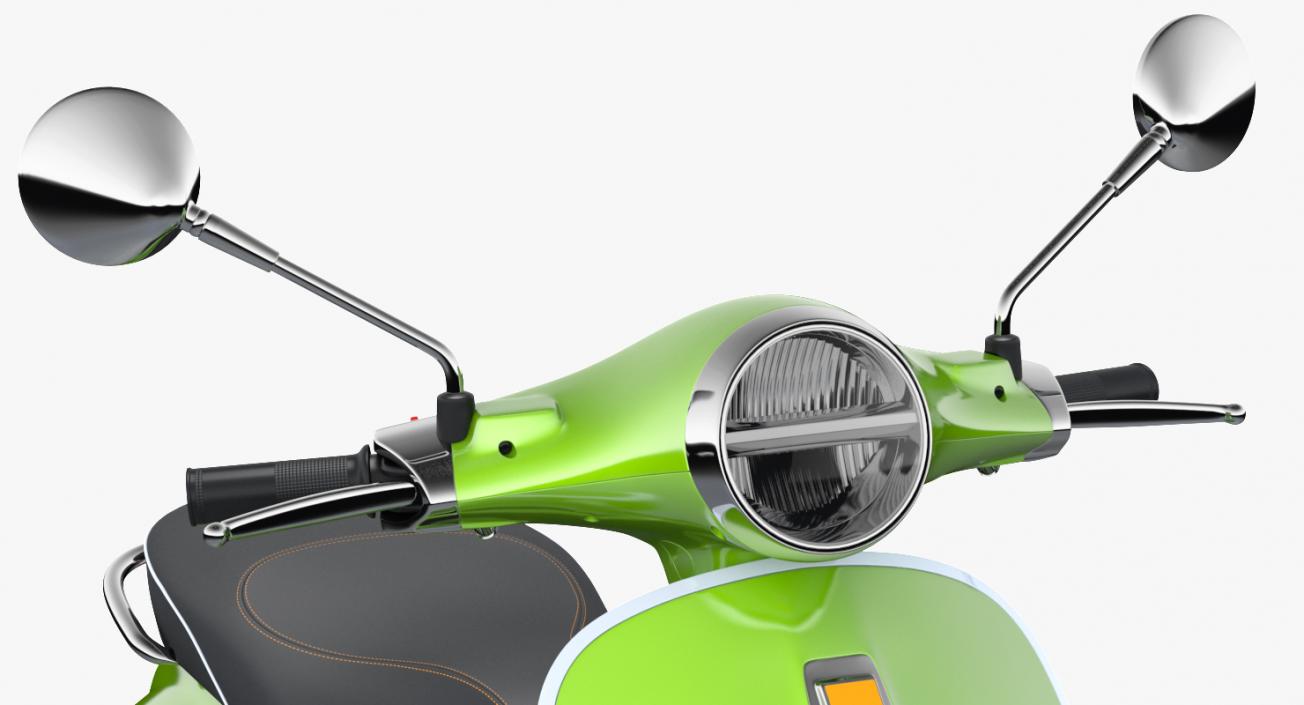 3D model Electric Scooter Rigged 2