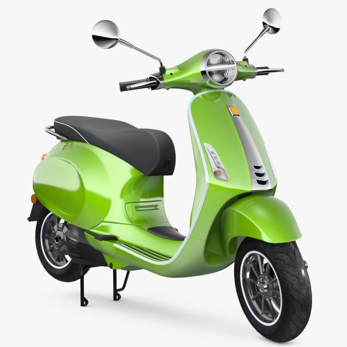 3D model Electric Scooter Rigged 2