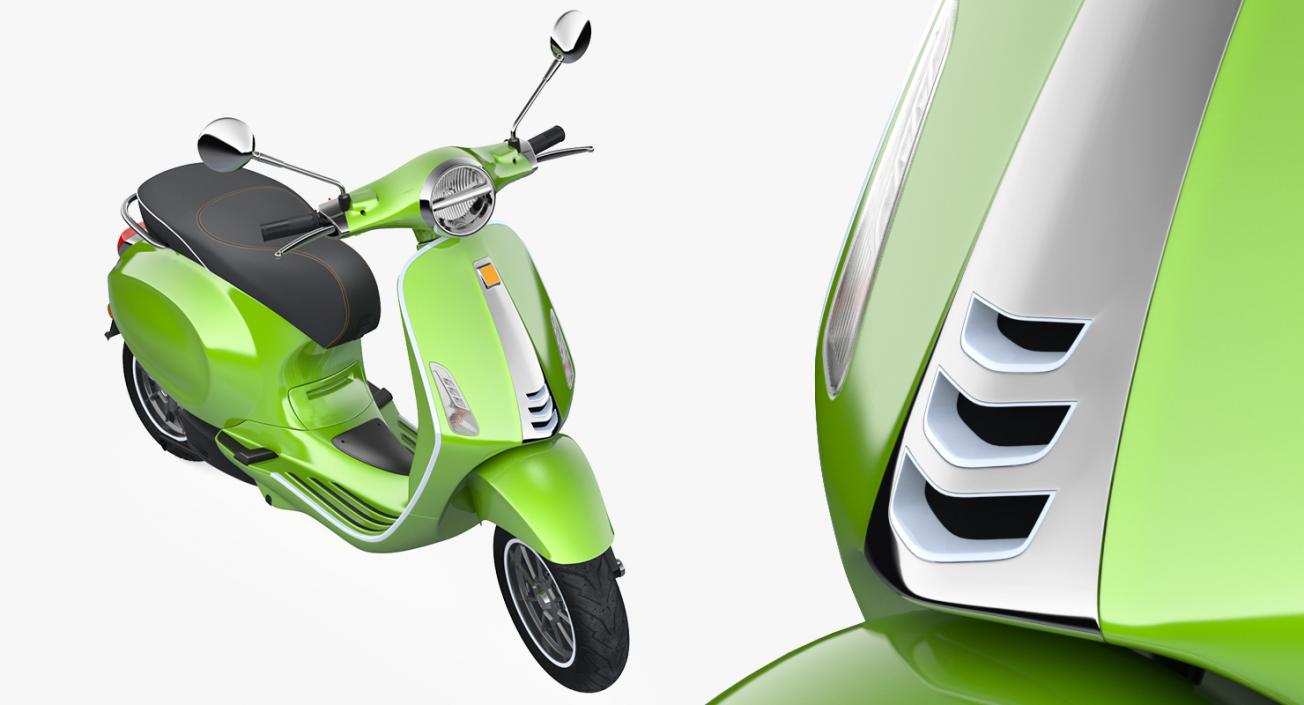 3D model Electric Scooter Rigged 2