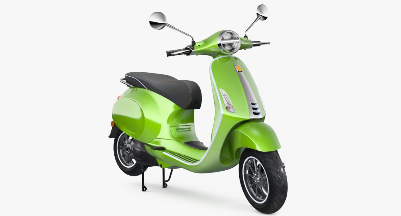 3D model Electric Scooter Rigged 2