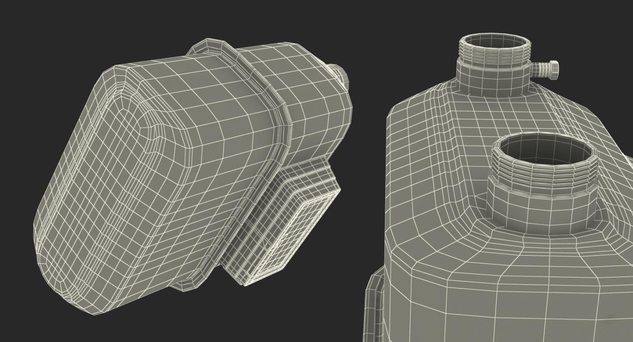 Gas Flow Meter 3D model