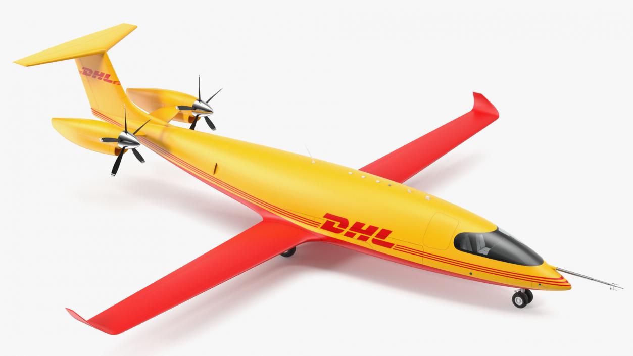 3D Eviation Alice Electric Aircraft DHL Rigged(1)