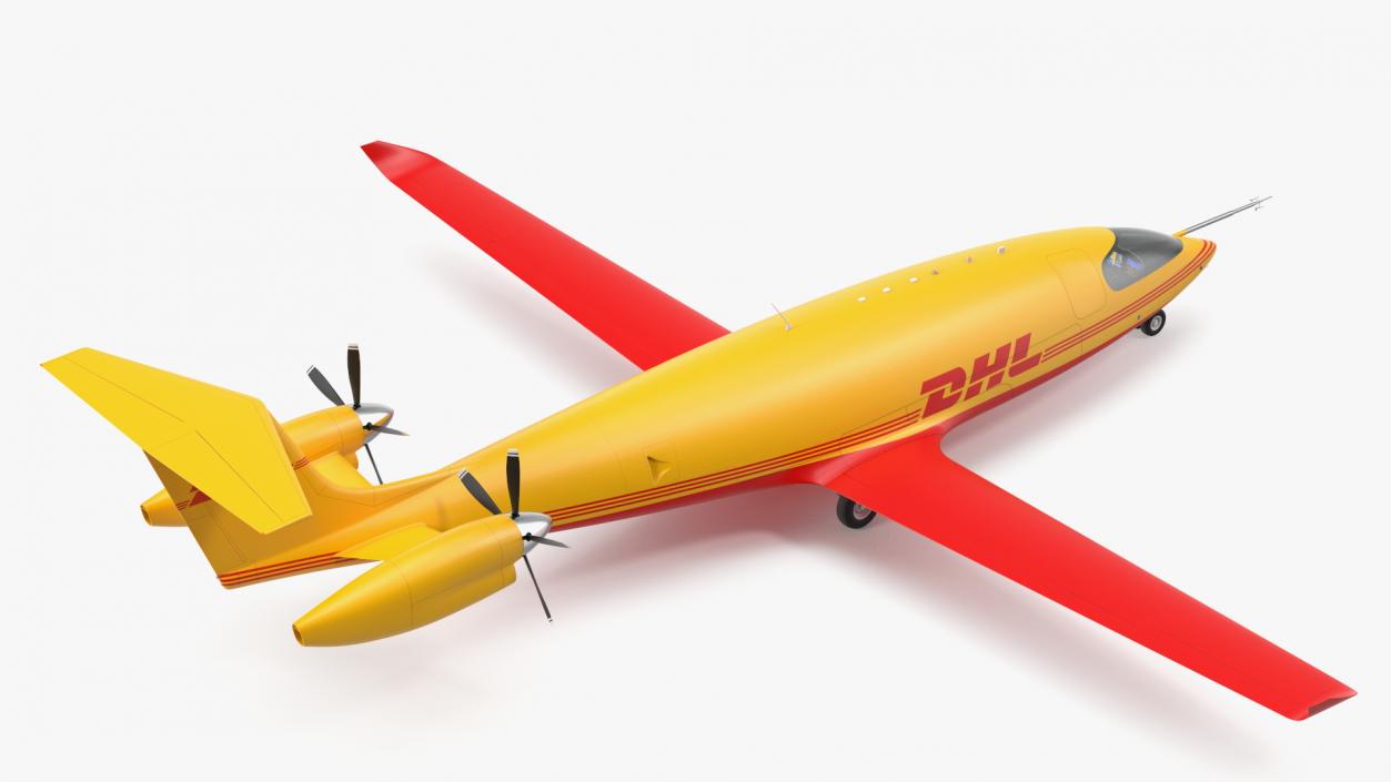 3D Eviation Alice Electric Aircraft DHL Rigged(1)