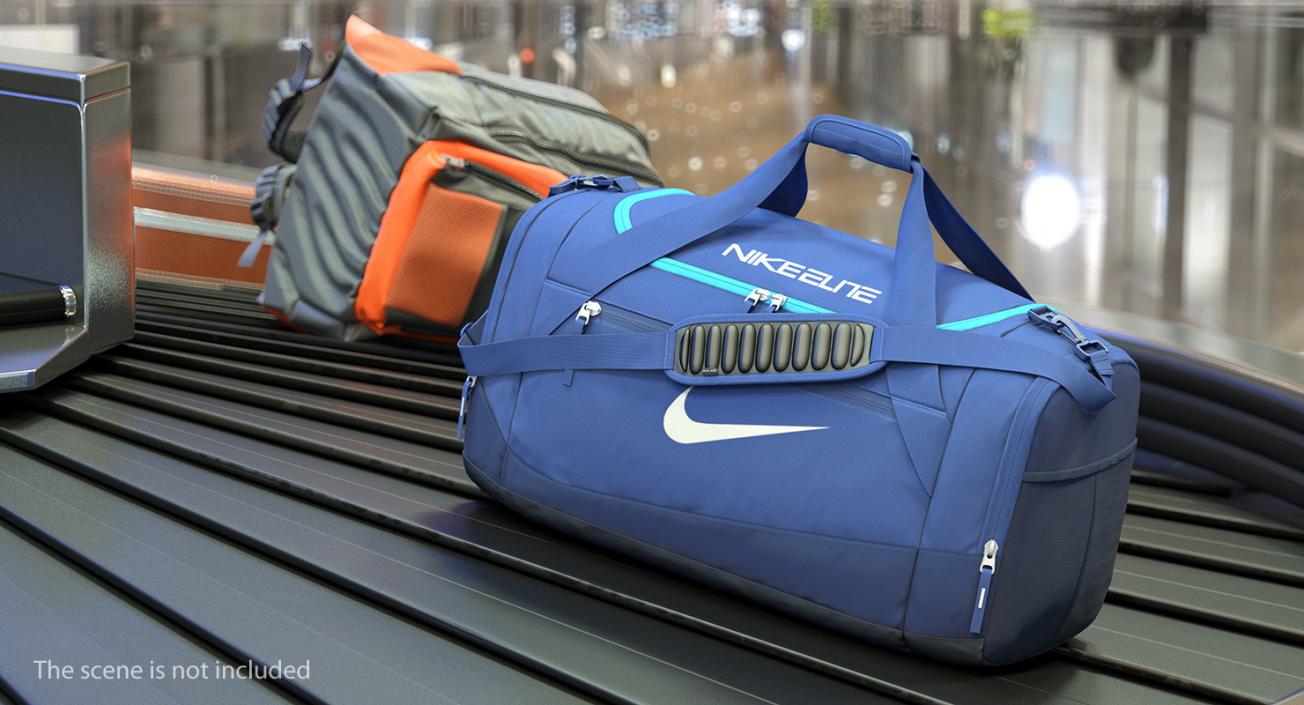 3D Nike Hoops Large Elite Max Air Duffle Bag