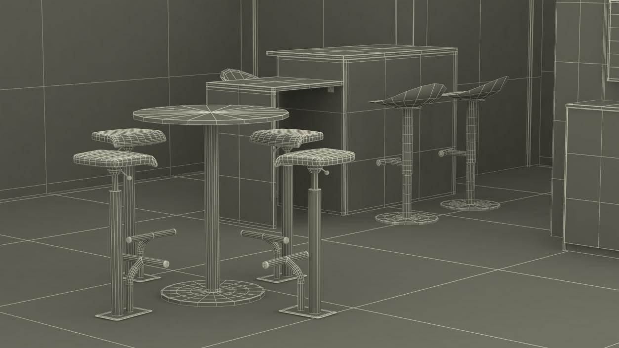 Trade Show Exhibition Stand 2 3D model