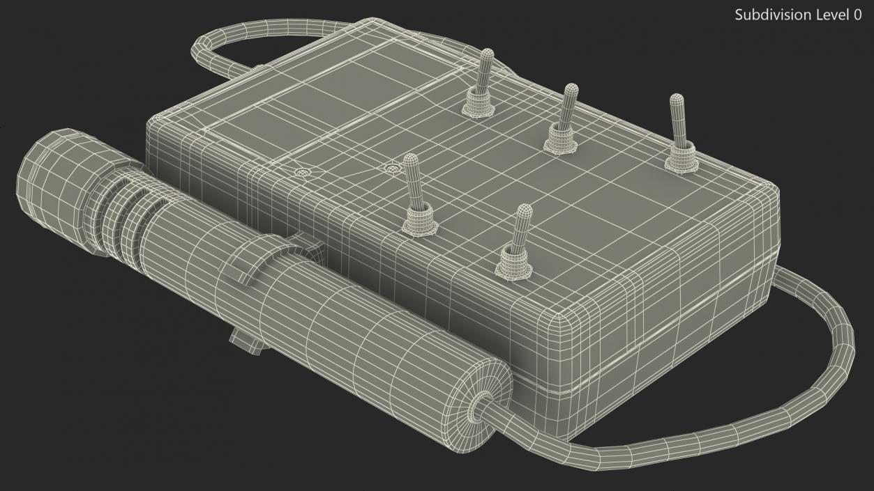 3D model Professional Digital Geiger Counter