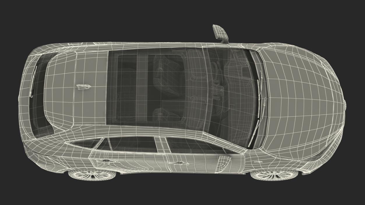 Toyota Venza 2021 Rigged 3D model