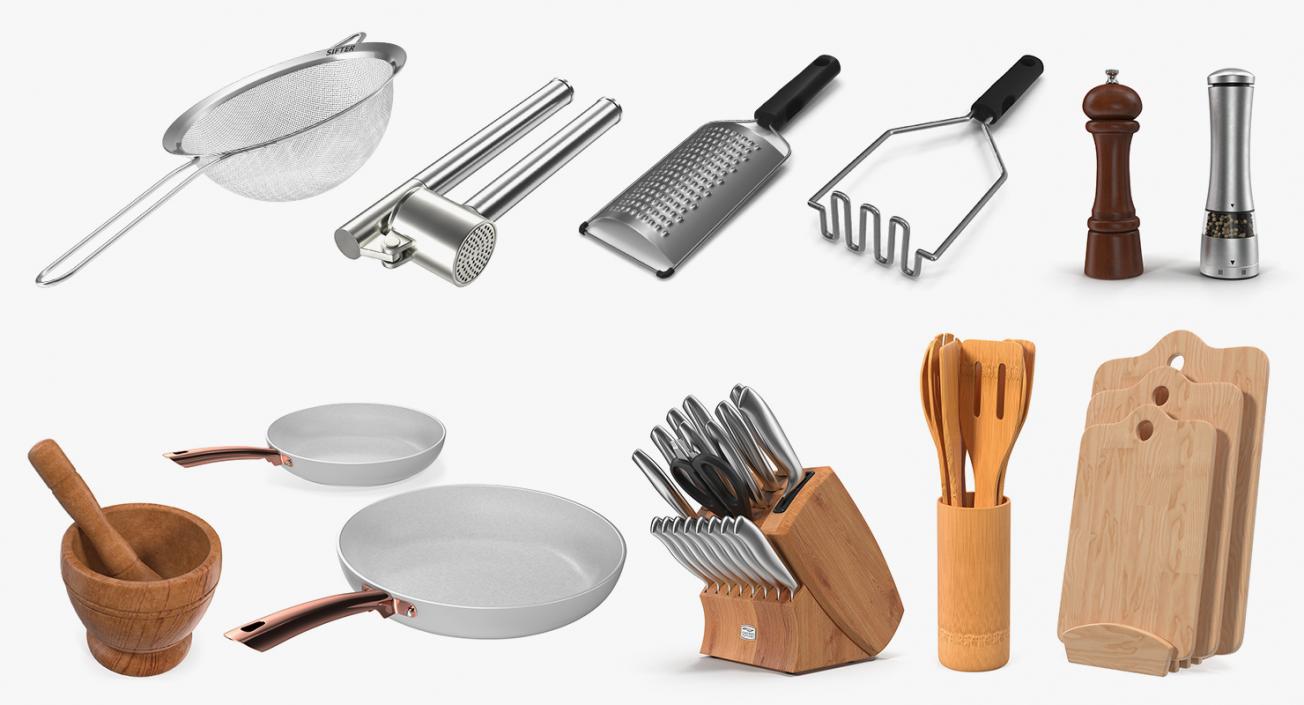 Kitchenware Collection 5 3D model