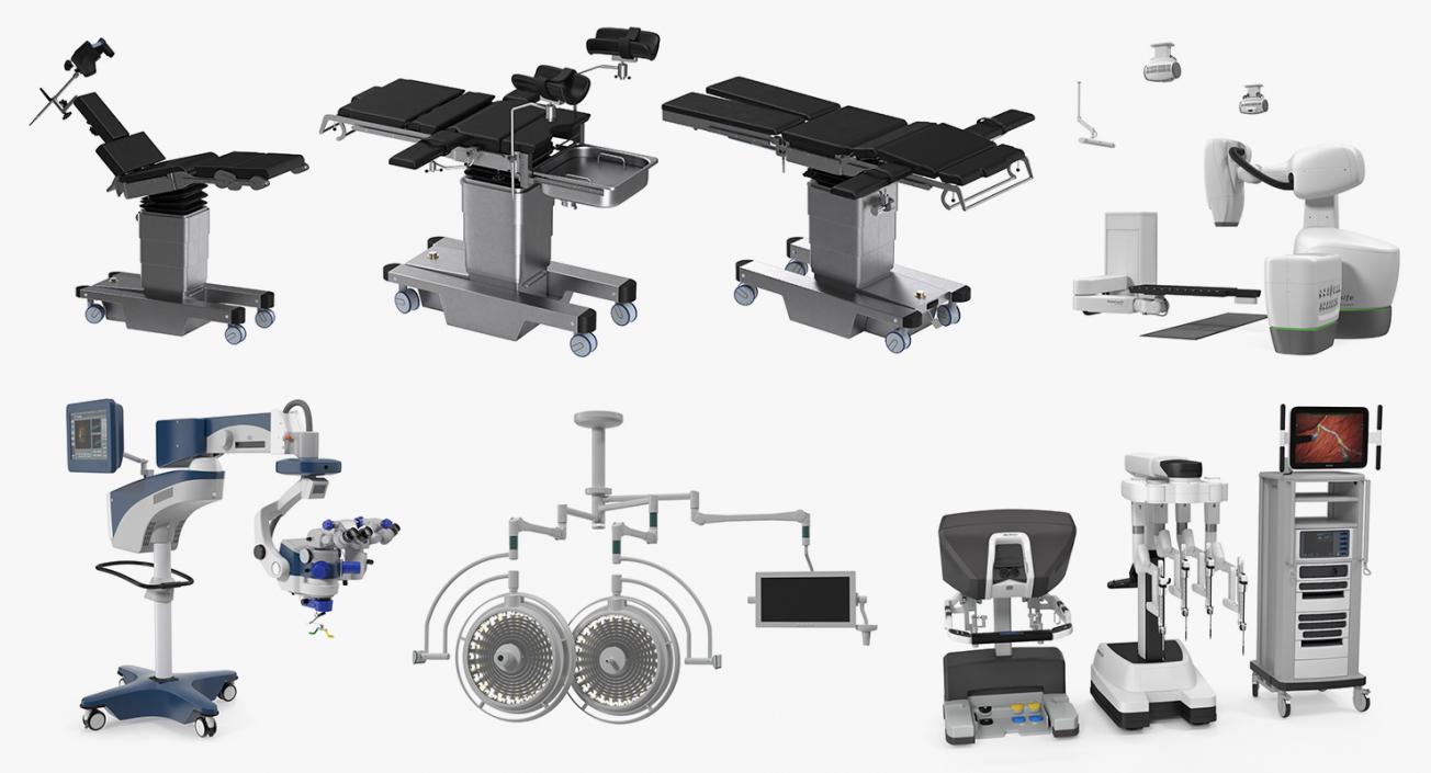 Surgical Equipment Collection 3D model