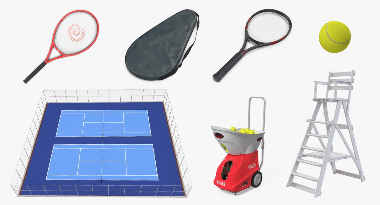 Tennis Collection 4 3D model