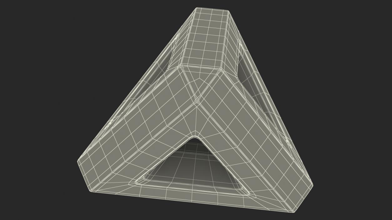 Concrete Breakwater Pyramid 3D