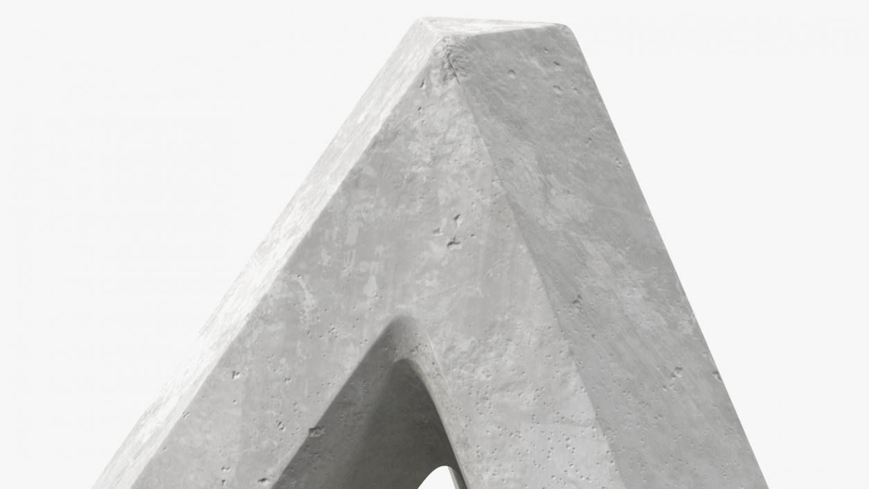 Concrete Breakwater Pyramid 3D