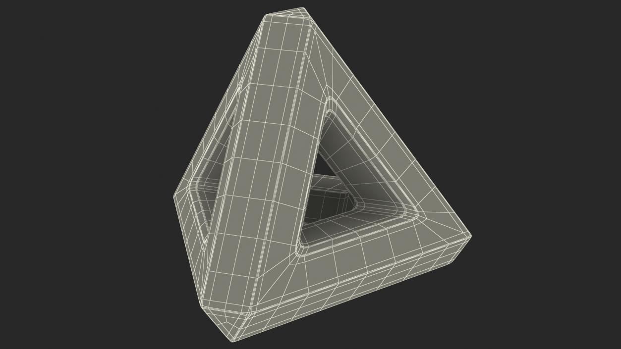 Concrete Breakwater Pyramid 3D