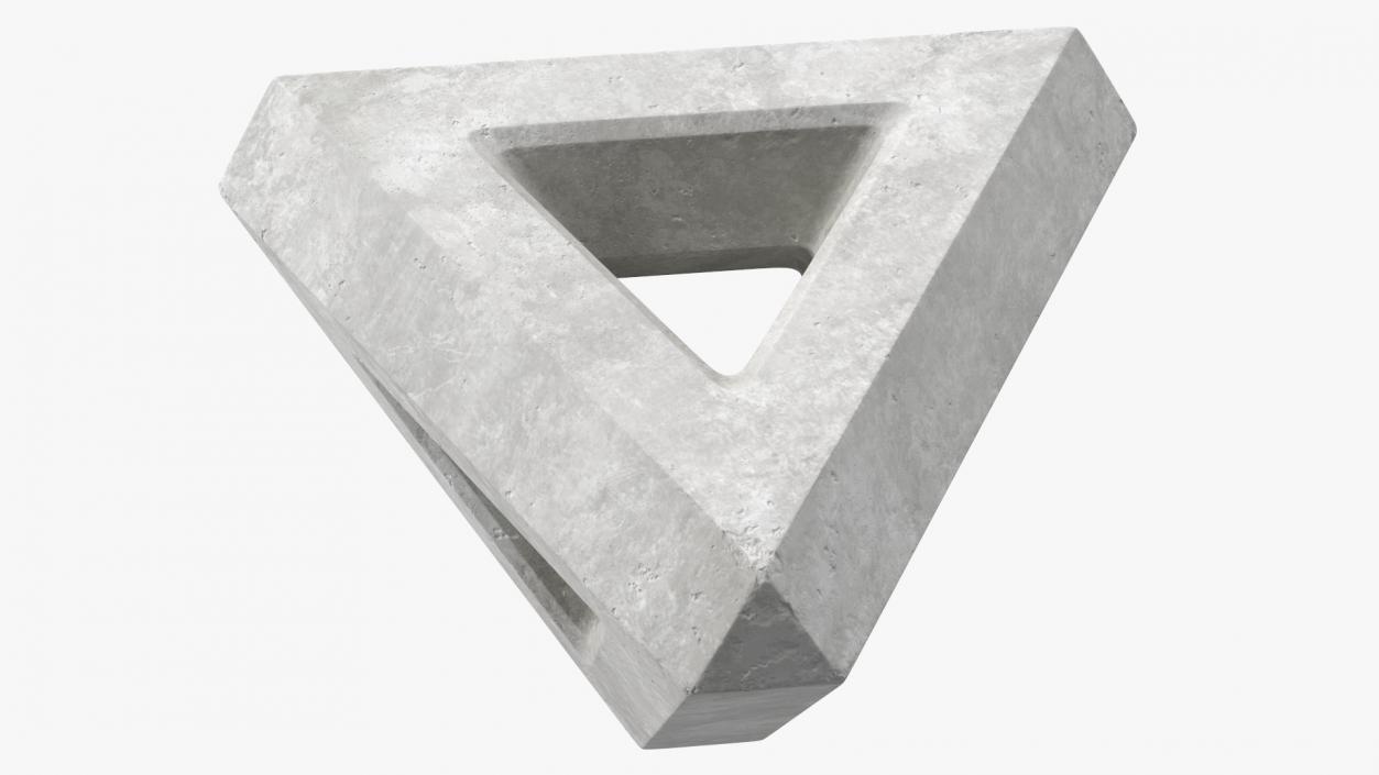 Concrete Breakwater Pyramid 3D