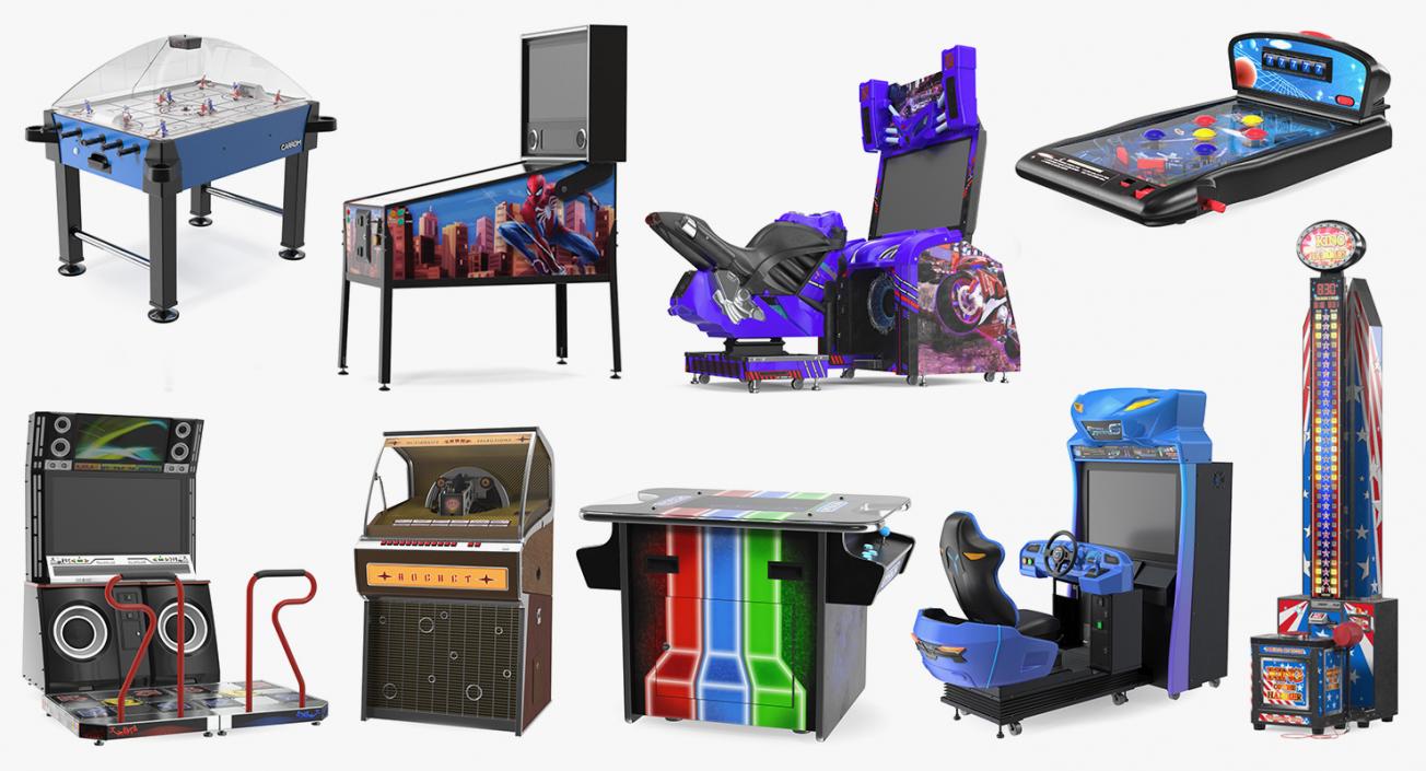 3D Arcade Games Collection 11