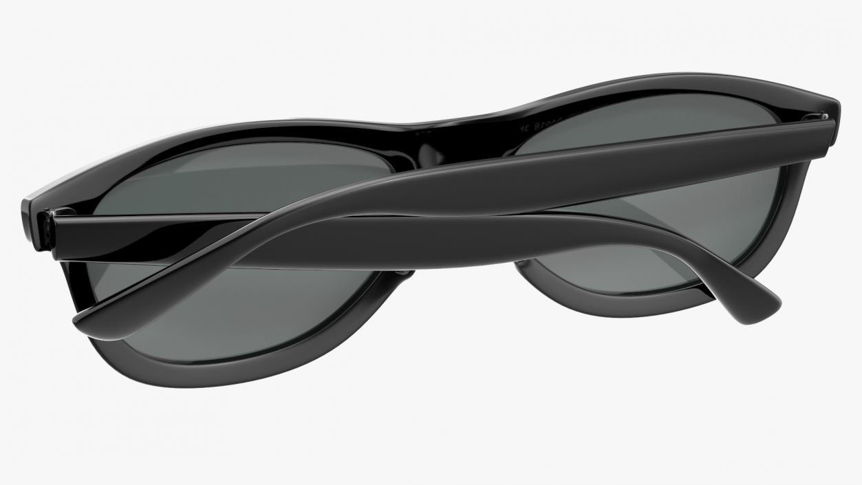 3D model Classic Sunglasses Folded