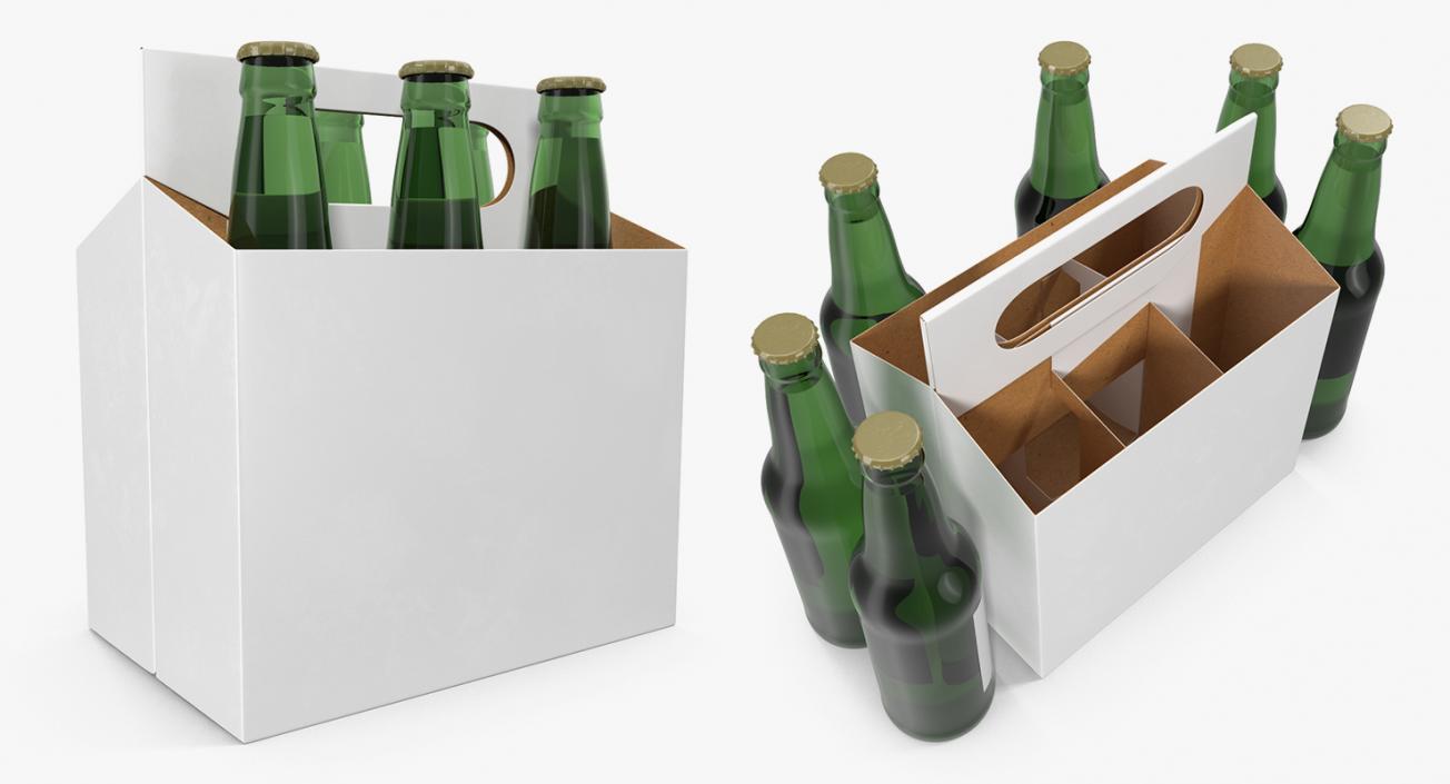 3D Food Packages and Bottles Collection 2 model