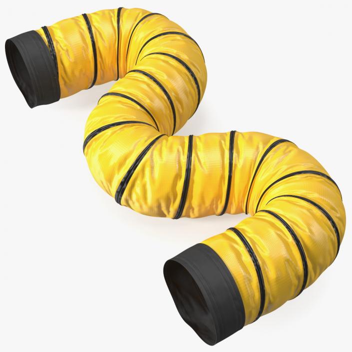 3D PVC Coated Fabric Flexible Duct