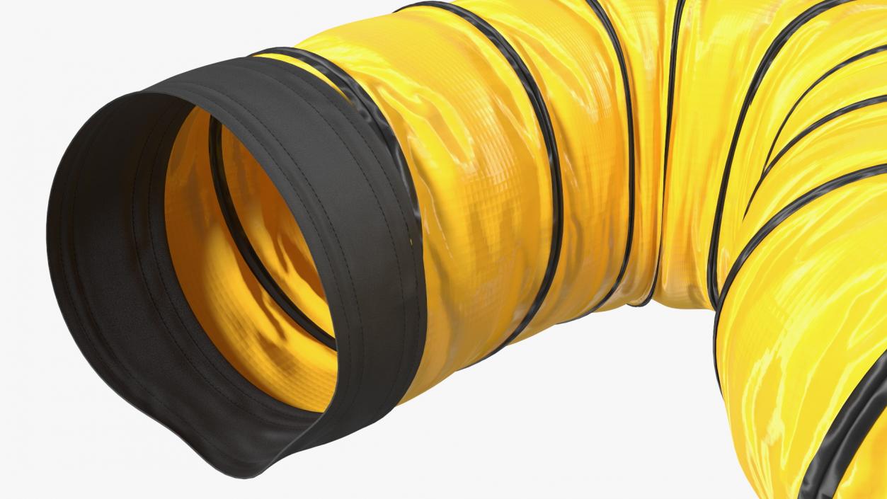 3D PVC Coated Fabric Flexible Duct