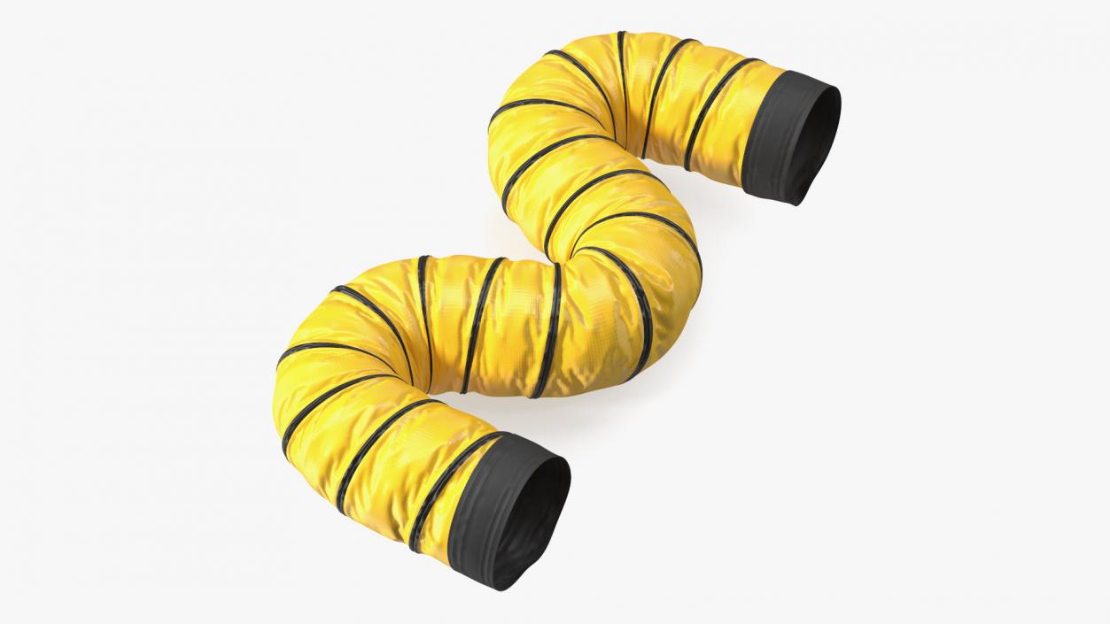 3D PVC Coated Fabric Flexible Duct