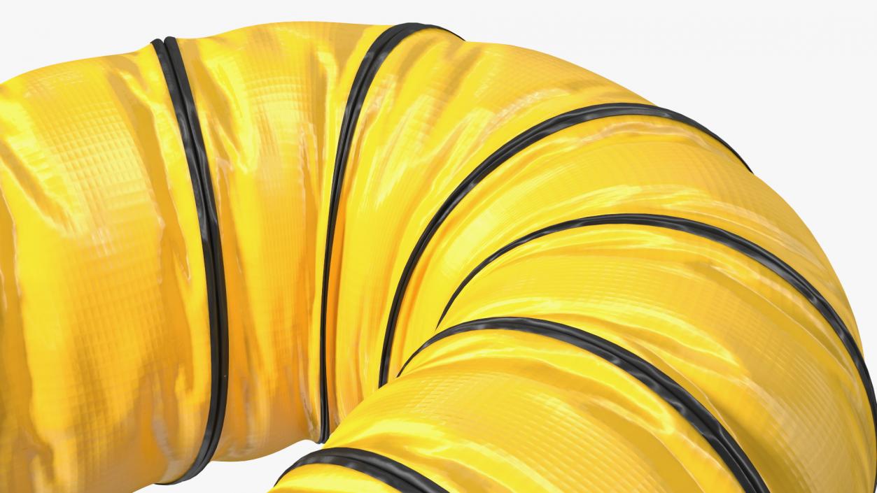 3D PVC Coated Fabric Flexible Duct