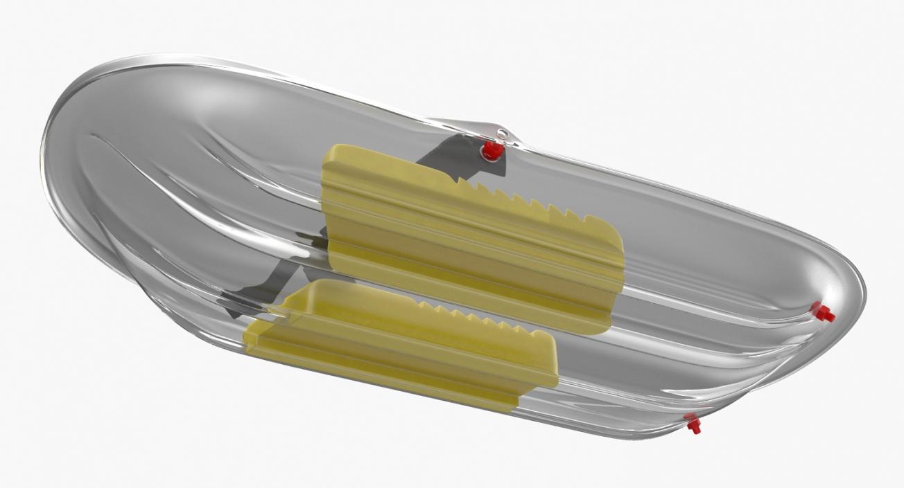 Freestyle Snow Sled 3D model