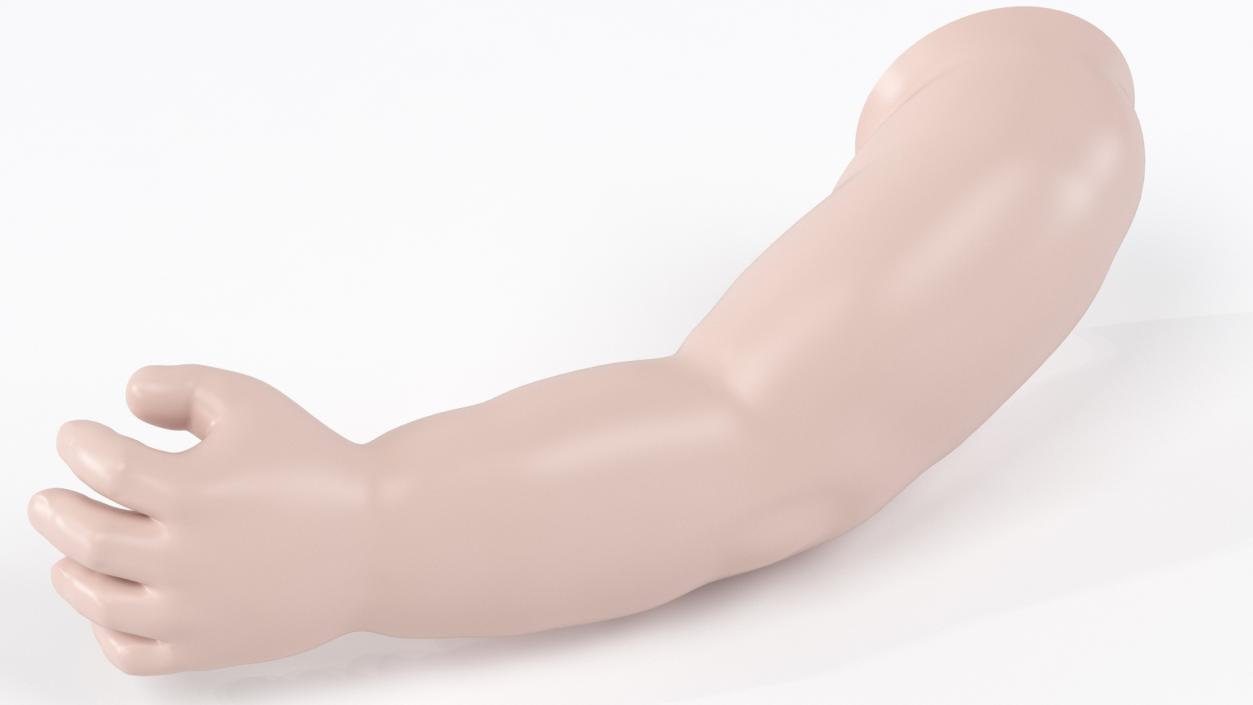 Baby CPR Dummy Hand 3D model