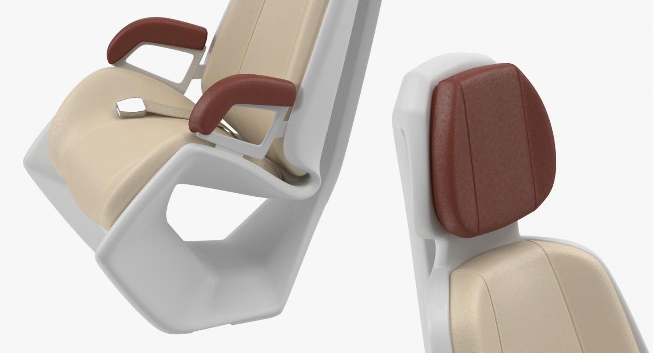 Hyperloop Seat 3D model