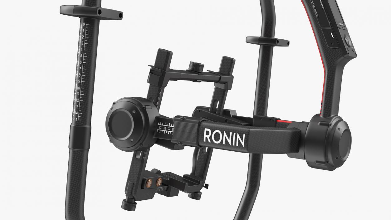 3D DJI Ronin 2 Camera Stabilizer Rigged