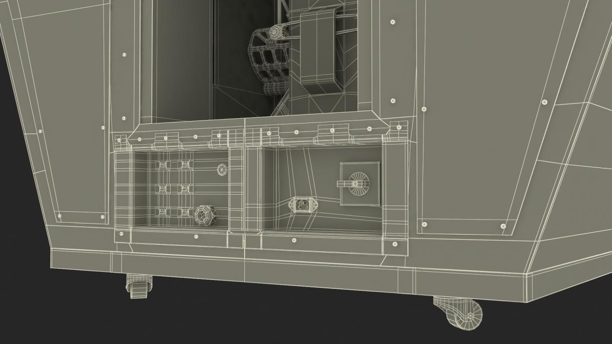 3D Fighter Cockpit Simulator Generic model