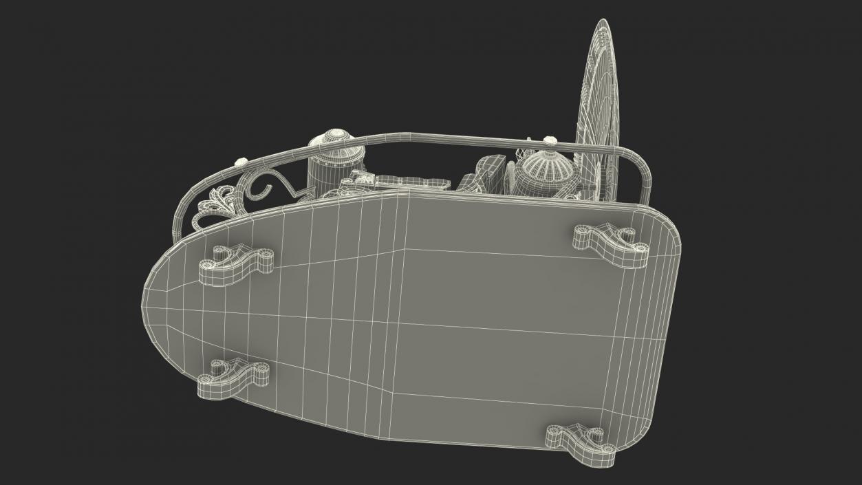 Time Machine from Herbert Wells Fiction 3D model