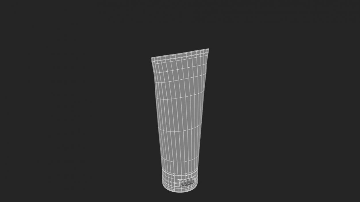 3D Shaving Cream Tube model