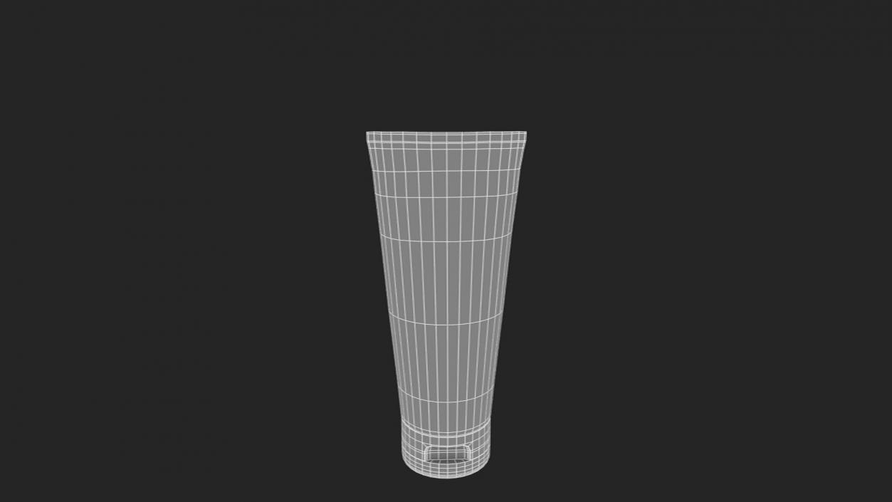 3D Shaving Cream Tube model