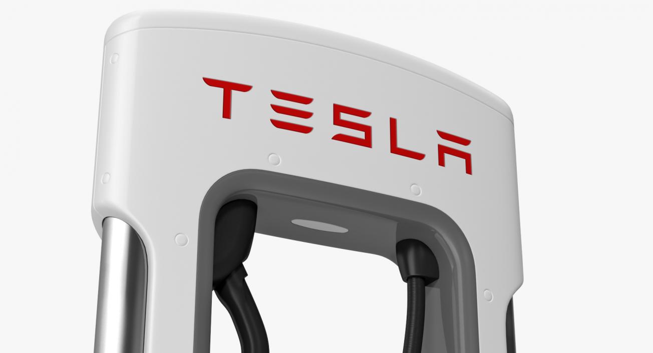 Tesla Charging Station 3D