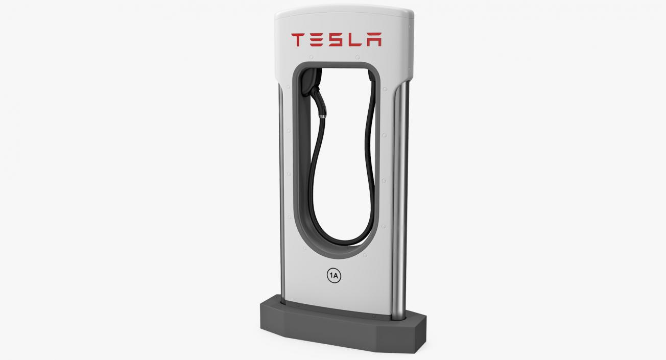 Tesla Charging Station 3D