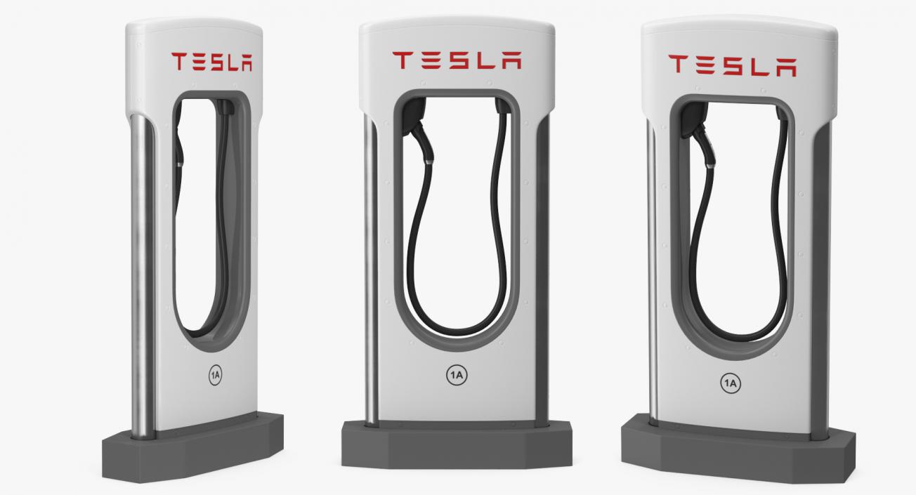 Tesla Charging Station 3D